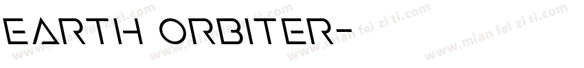 Earth Orbiter字体转换